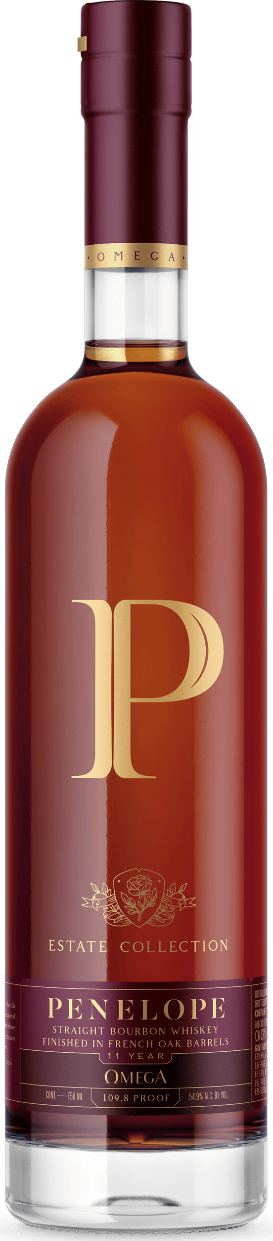 ウイスキー PENELOPE ROSE CASK FINISH 750ml Penelope Rose Cask Finish Straight Bourbon Whiskey – El